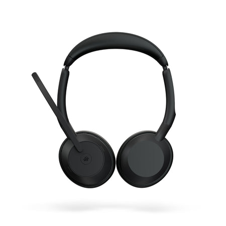 Jabra Evolve2 55 USB-A MS Stereo Wireless headset in Black with Jabra Link 380 Wireless Headsets Jabra