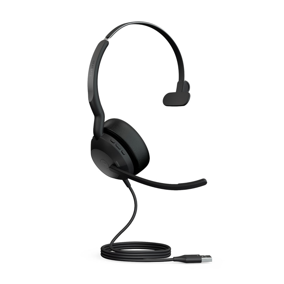 Jabra Evolve2 50 Mono USB-A MS Corded Headset Corded Headsets Jabra
