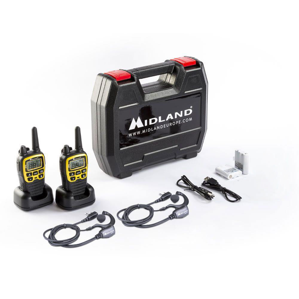 Midland XT70 Adventure Walkie Talkies Ten Pack Two Way Radios Midland