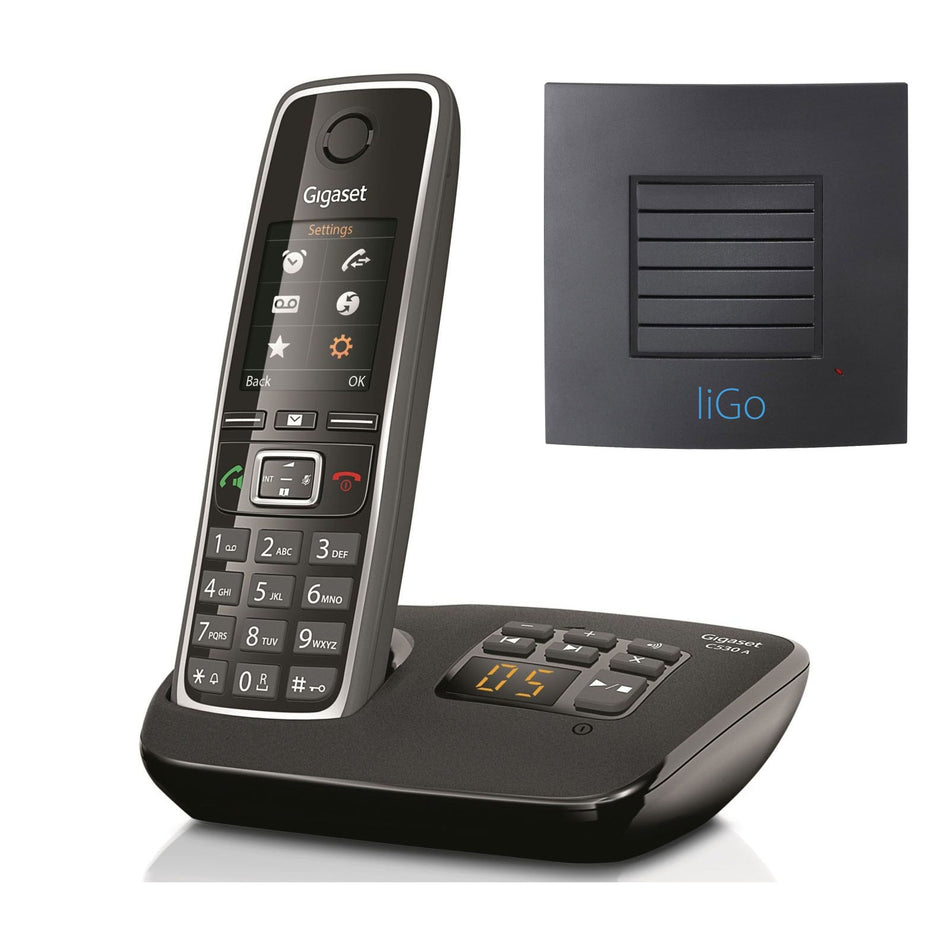 Siemens Gigaset C530A Cordless Phone with Long Range Landline Phones Gigaset