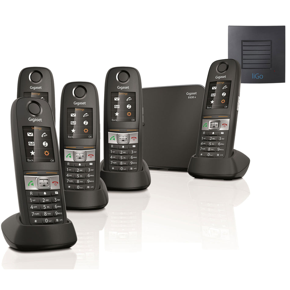 Siemens Gigaset E630A Quint Cordless Phones with Long Range Landline Phones Gigaset
