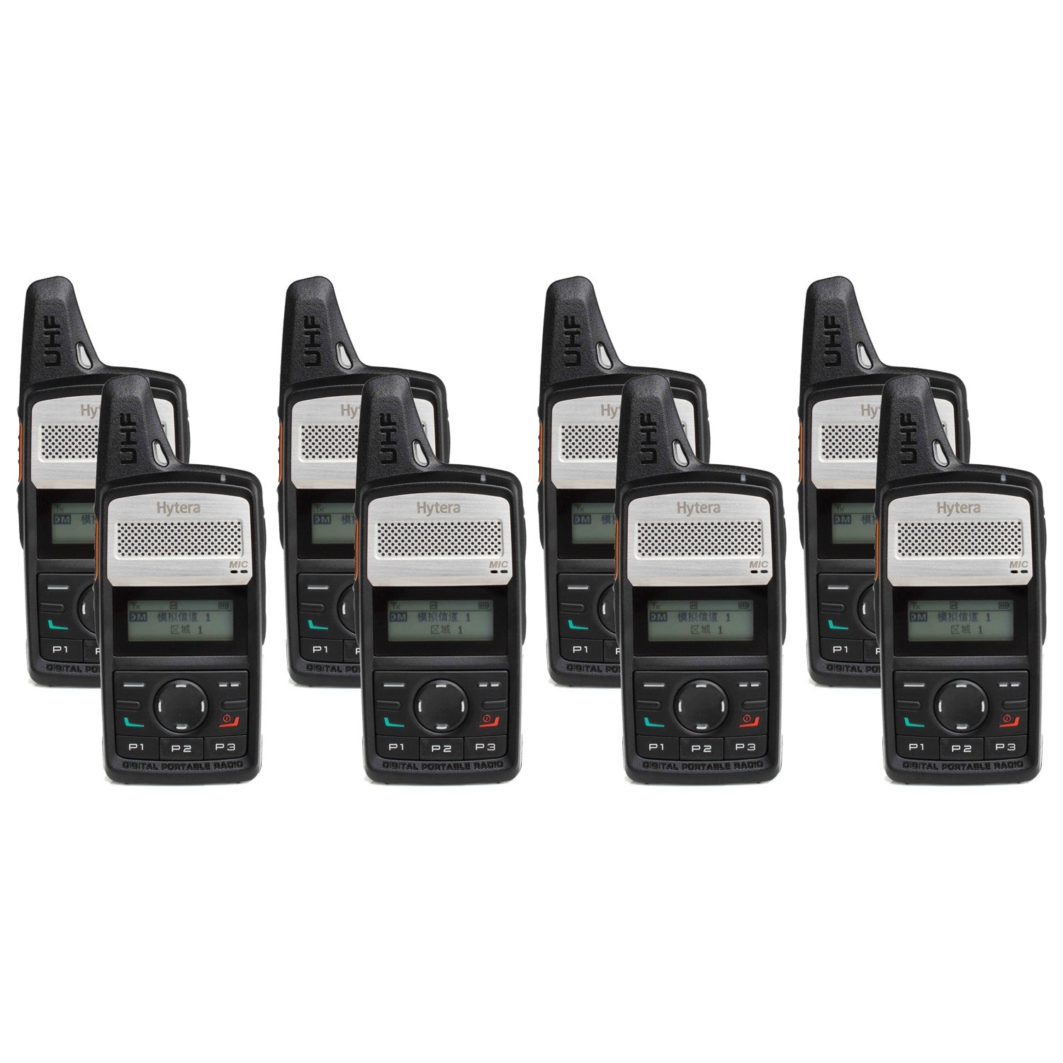 Hytera PD365LF Eight Pack License-Free Two Way Radio Two Way Radios Hytera