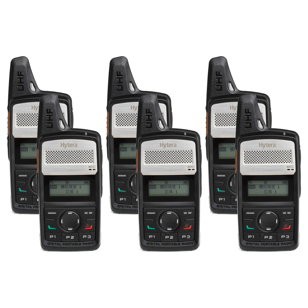 Hytera PD365LF Six Pack License-Free Two Way Radio Two Way Radios Hytera
