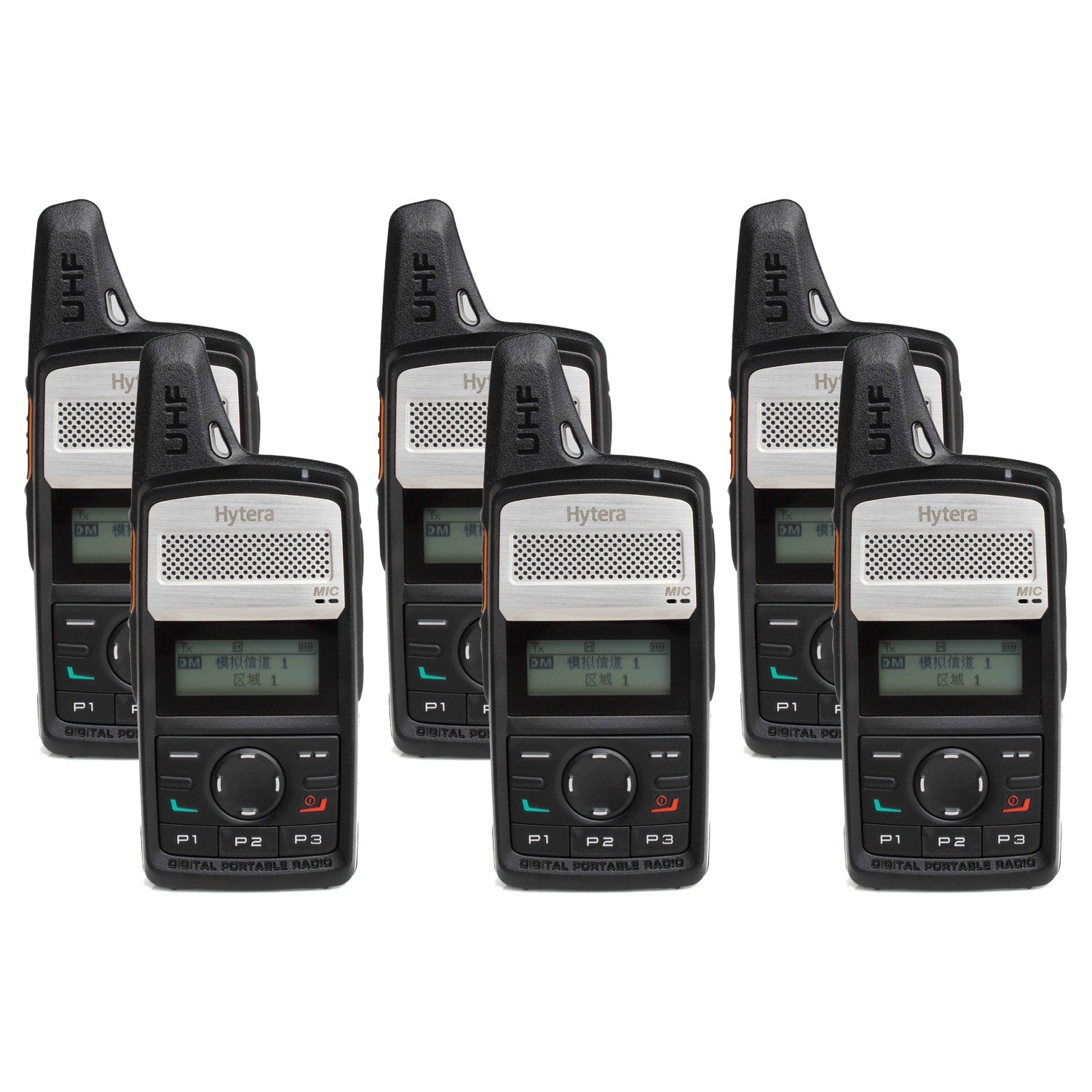 Hytera PD365LF Six Pack License-Free Two Way Radio Two Way Radios Hytera