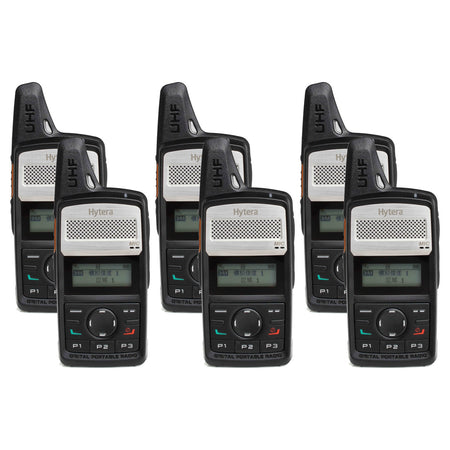 Hytera PD365LF Six Pack License-Free Two Way Radio Two Way Radios Hytera