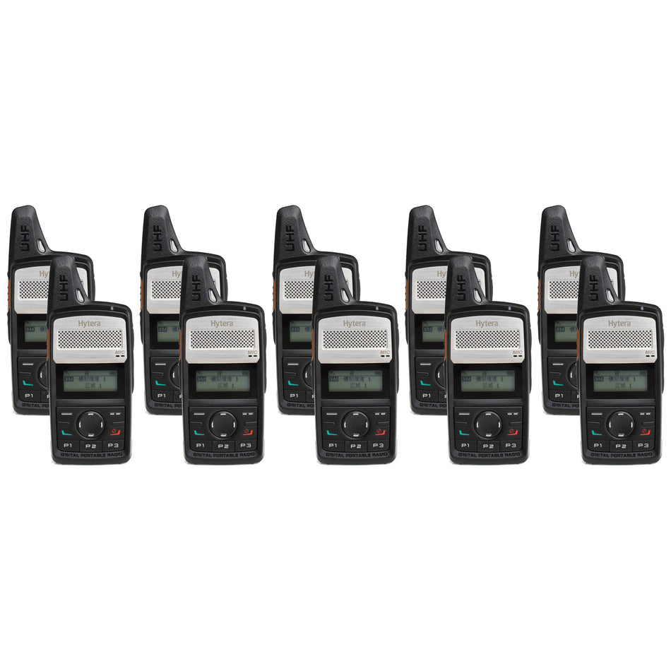 Hytera PD365LF Ten Pack License-Free Two Way Radio Two Way Radios Hytera