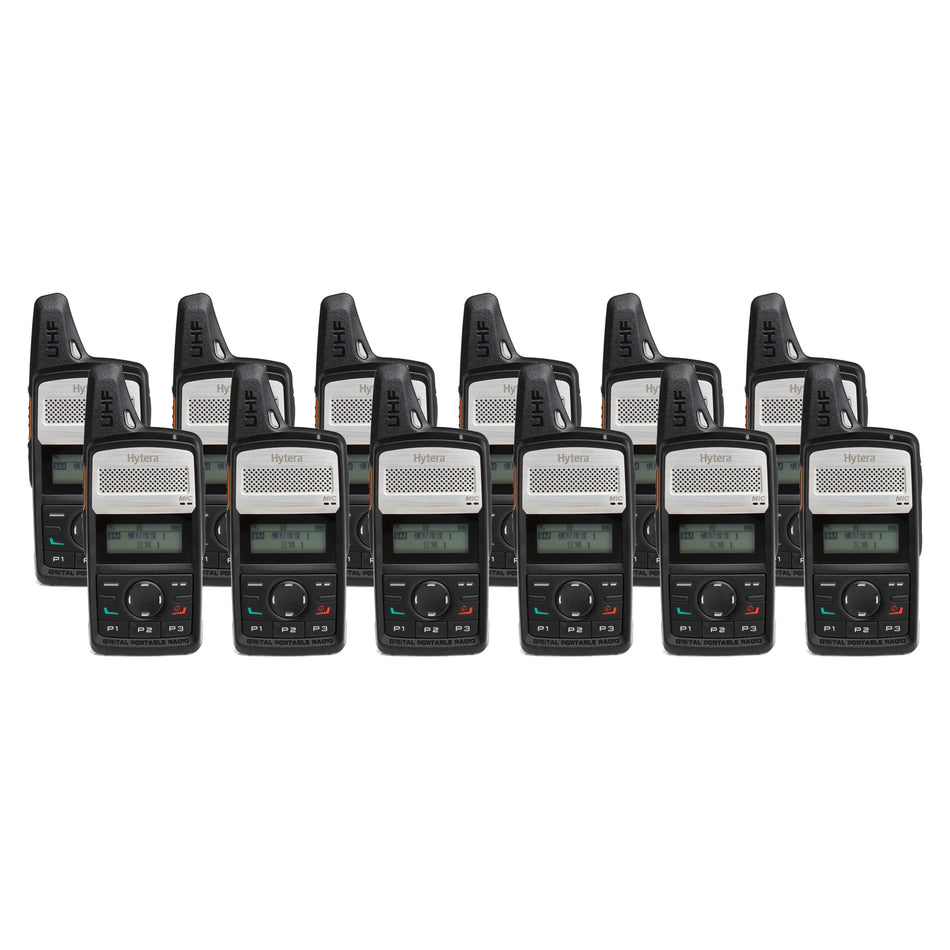 Hytera PD365LF Twelve Pack License-Free Two Way Radio Two Way Radios Hytera