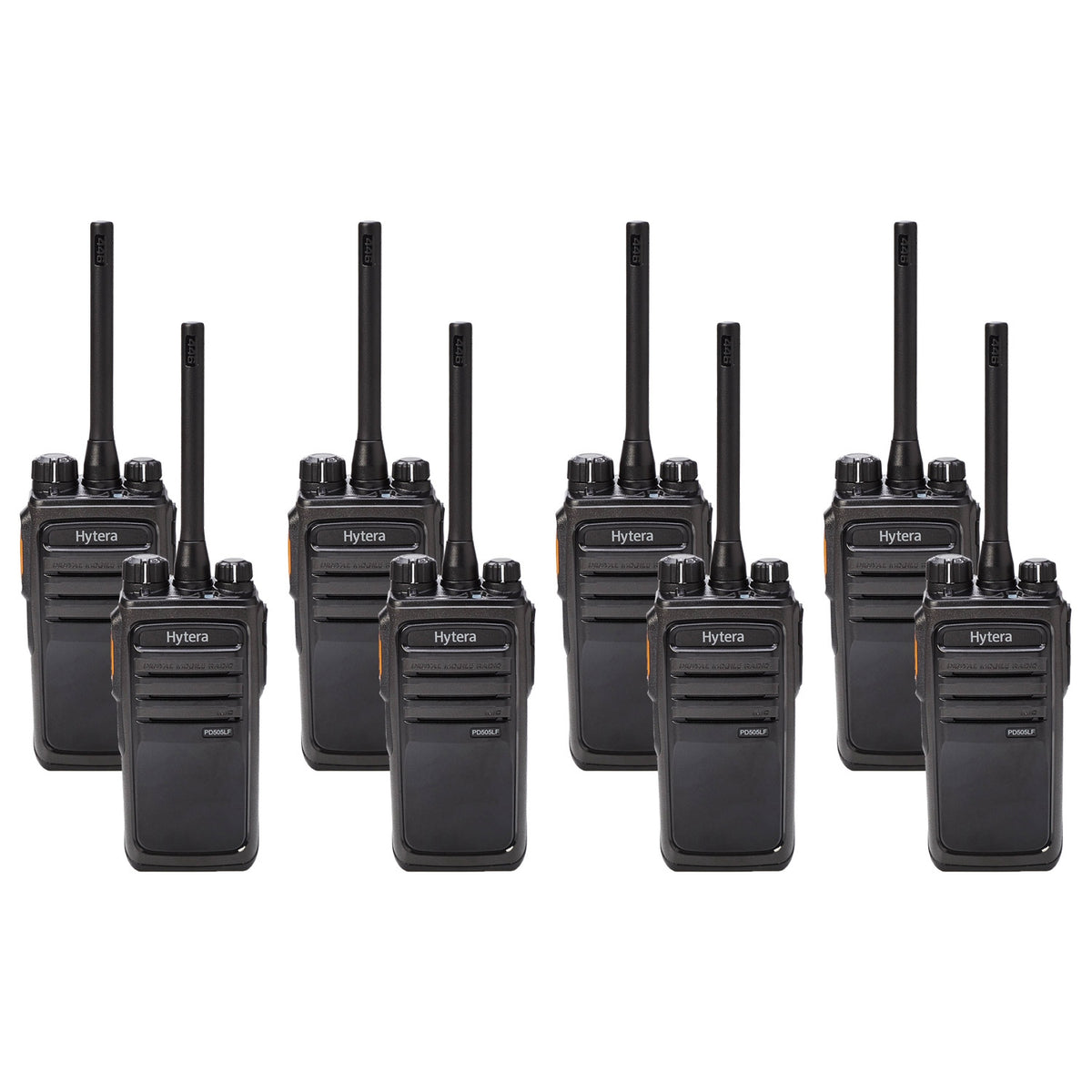 Hytera PD505LF Eight Pack License-Free Two-Way Radios Two Way Radios Hytera