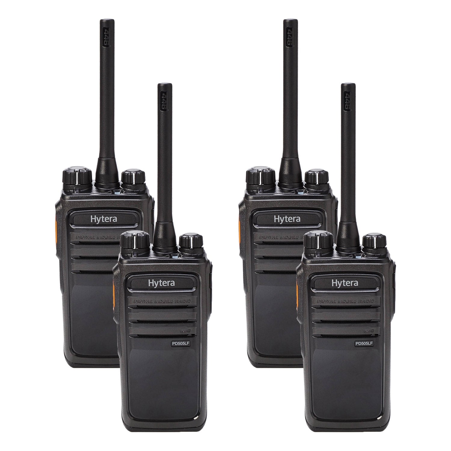 Hytera PD505LF Quad Pack License-Free Two-Way Radios Two Way Radios Hytera