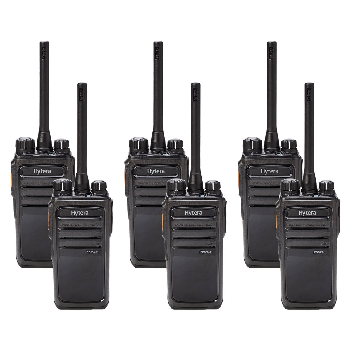 Hytera PD505LF Six Pack License-Free Two-Way Radios Two Way Radios Hytera