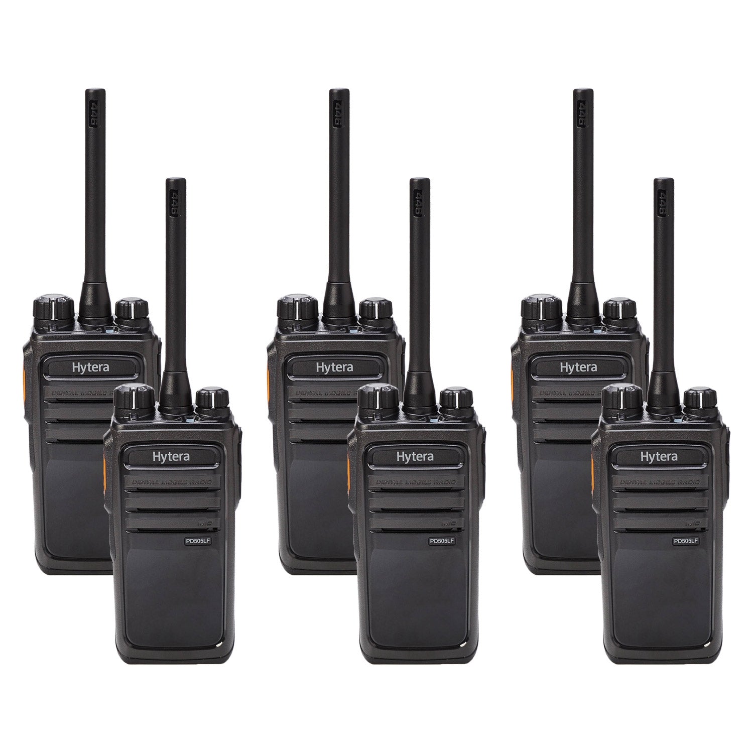Hytera PD505LF Six Pack License-Free Two-Way Radios Two Way Radios Hytera