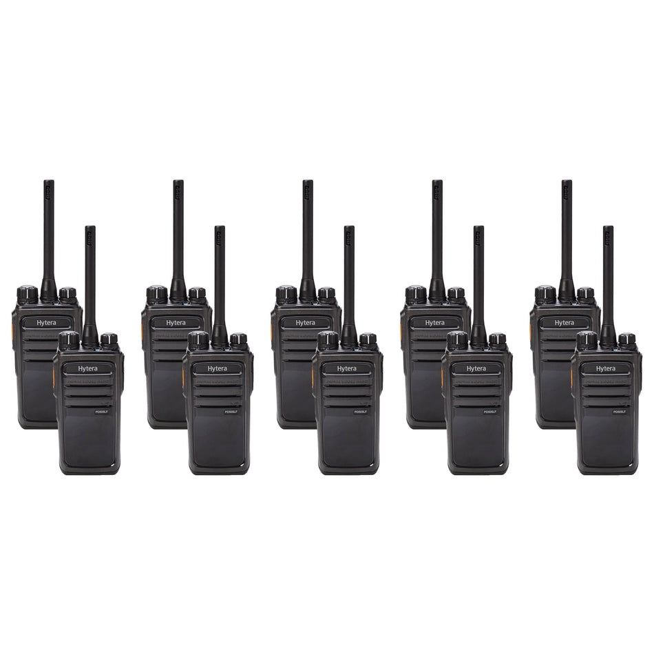 Hytera PD505LF Ten Pack License-Free Two-Way Radios Two Way Radios Hytera