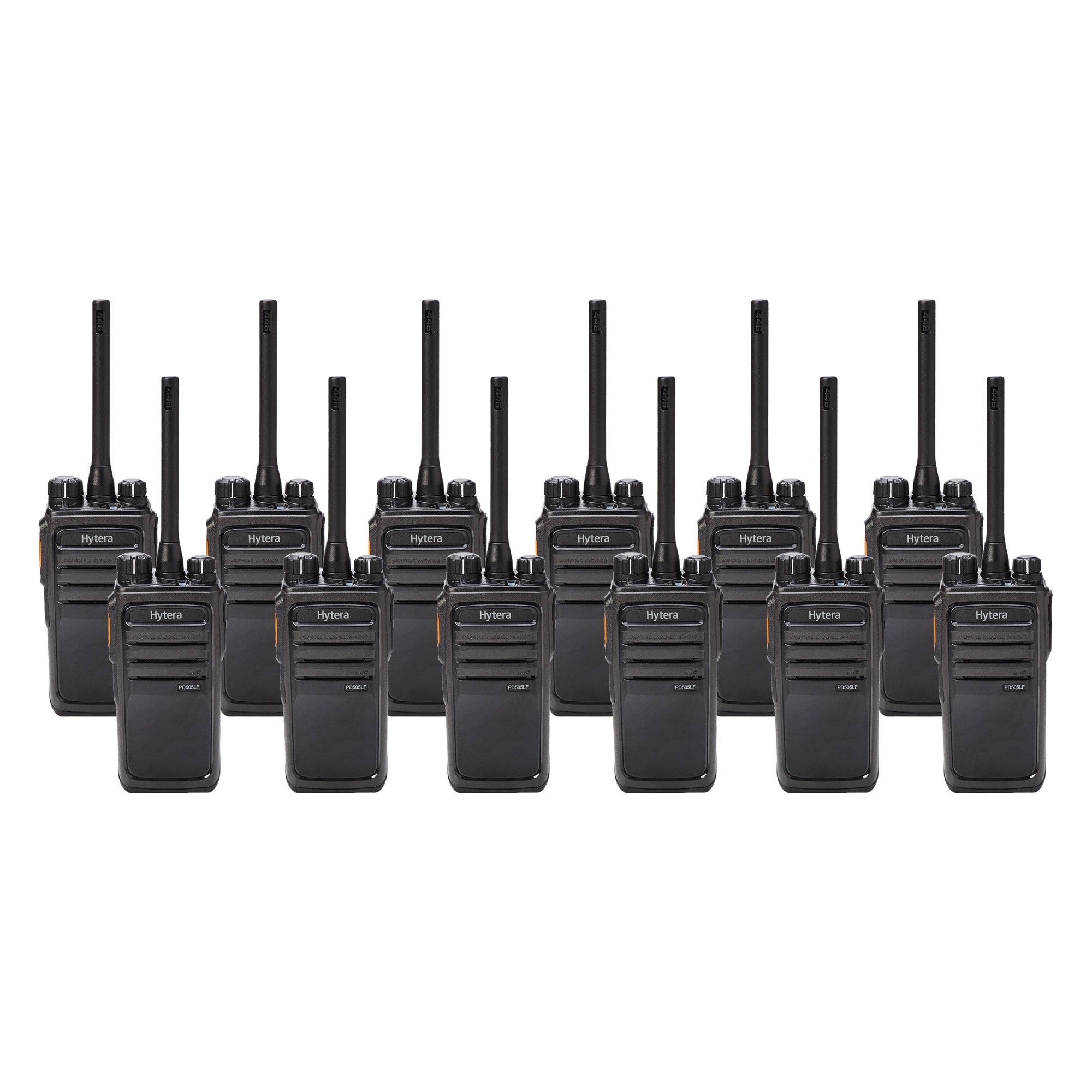 Hytera PD505LF Twelve Pack License-Free Two-Way Radios Two Way Radios Hytera
