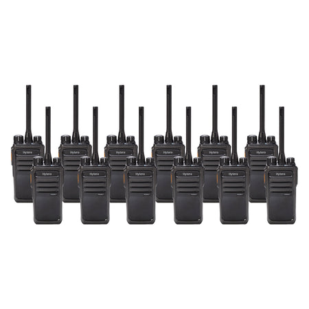 Hytera PD505LF Twelve Pack License-Free Two-Way Radios Two Way Radios Hytera