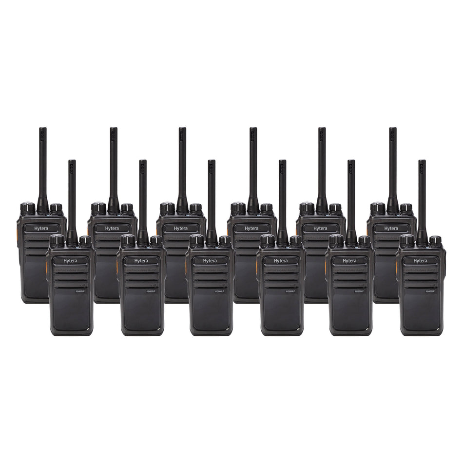 Hytera PD505LF Twelve Pack License-Free Two-Way Radios Two Way Radios Hytera