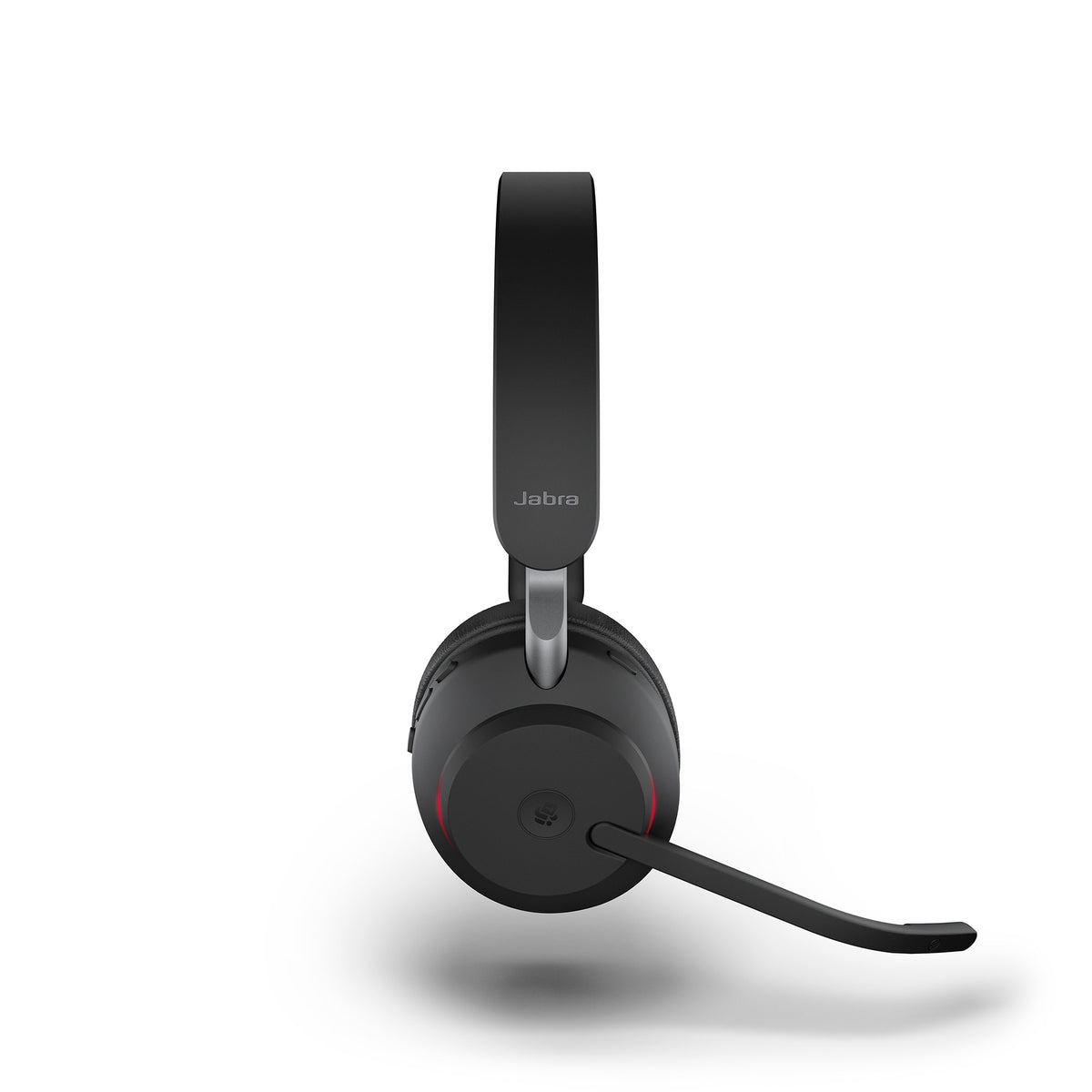 Jabra Evolve2 65 USB-A MS Stereo Wireless Headset in Black with Jabra Link380 Wireless Headsets Jabra