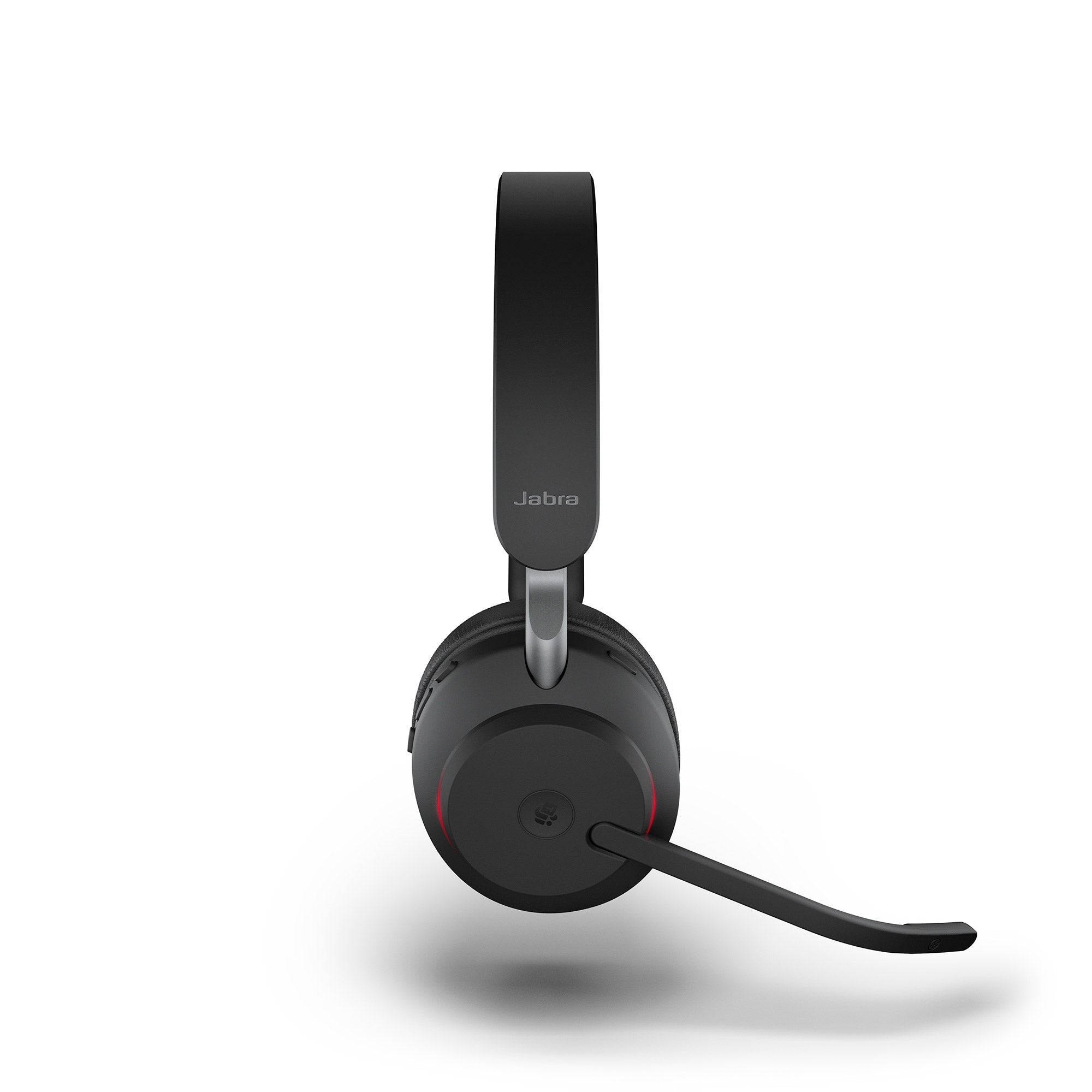 Jabra Evolve2 65 USB-A MS Stereo Wireless Headset in Black with Jabra Link380 Wireless Headsets Jabra