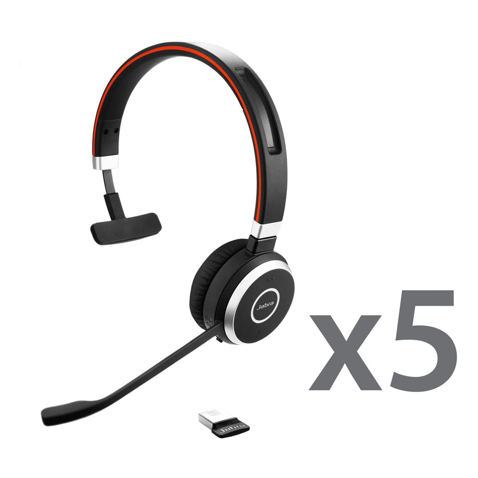 Jabra EVOLVE 65 UC Mono Quint Wireless Headsets Wireless Headsets Jabra