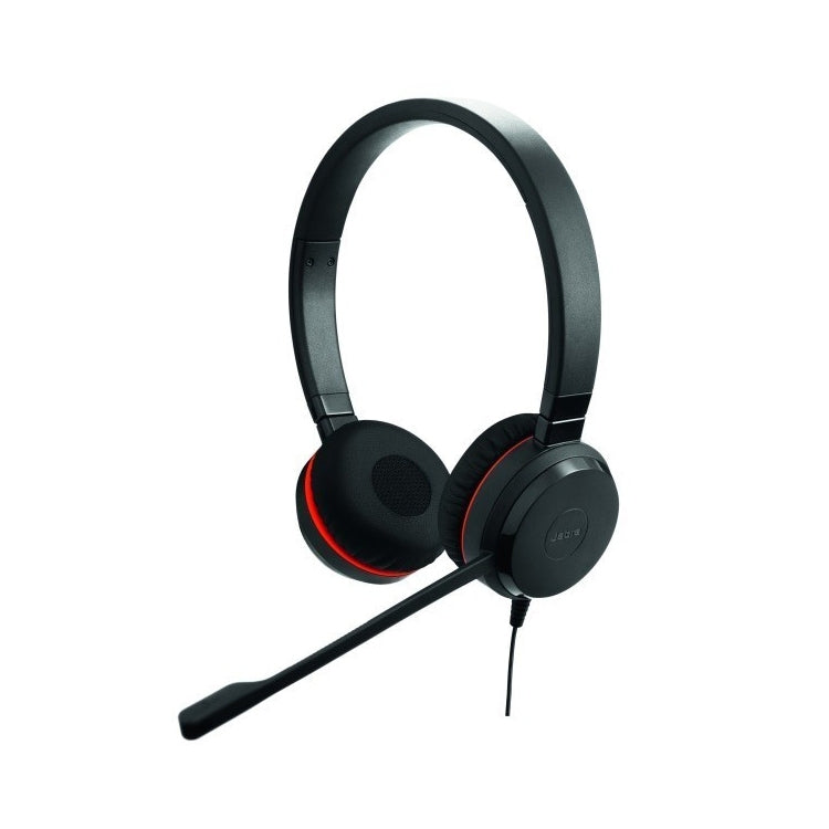 Jabra Evolve 30 II UC Duo Headset with 3.5mm Jack Corded Headsets Jabra
