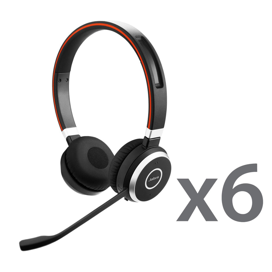 Jabra EVOLVE 65 UC Stereo Sextet Wireless Headset Wireless Headsets Jabra