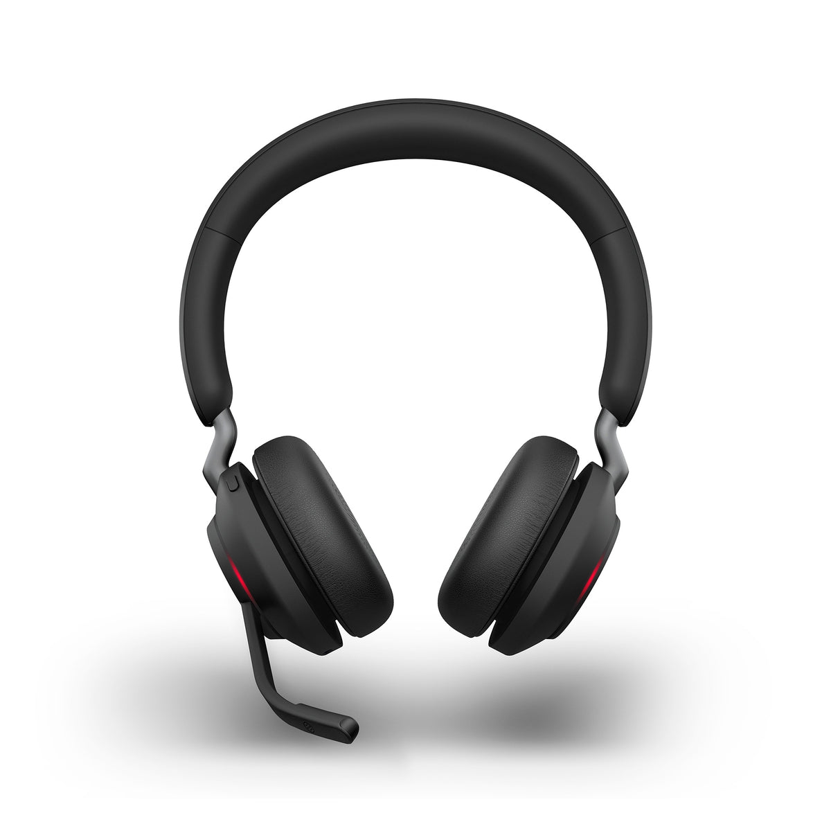 Jabra Evolve2 65 USB-C UC Stereo Wireless Headset in Black with Jabra Link380 Wireless Headsets Jabra