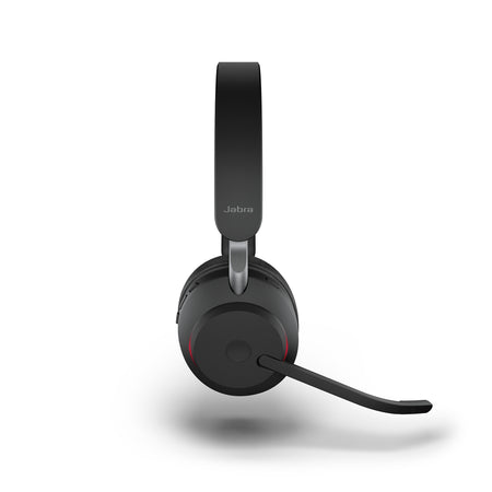 Jabra Evolve2 65 USB-C UC Stereo Wireless Headset in Black with Jabra Link380 Wireless Headsets Jabra