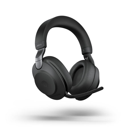 Jabra Evolve2 85 USB-C UC Stereo Wireless Headset in Black with Desk Stand Wireless Headsets Jabra