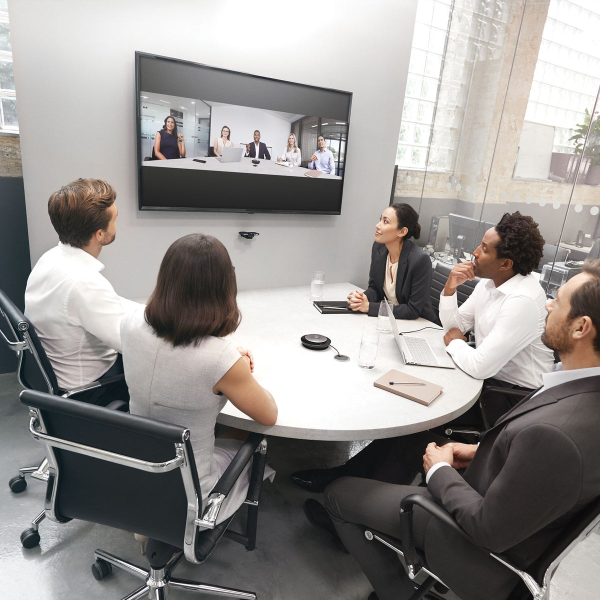 Jabra PanaCast MS Intelligent 180° 4K Video Conferencing Solution Conference Phones Jabra