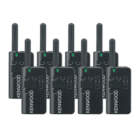 Kenwood PKT-23 Eight Pack License-Free Two-Way Radio Two Way Radios Kenwood