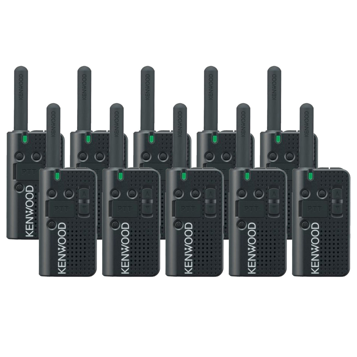 Kenwood PKT-23 Ten Pack License-Free Two-Way Radio Two Way Radios Kenwood