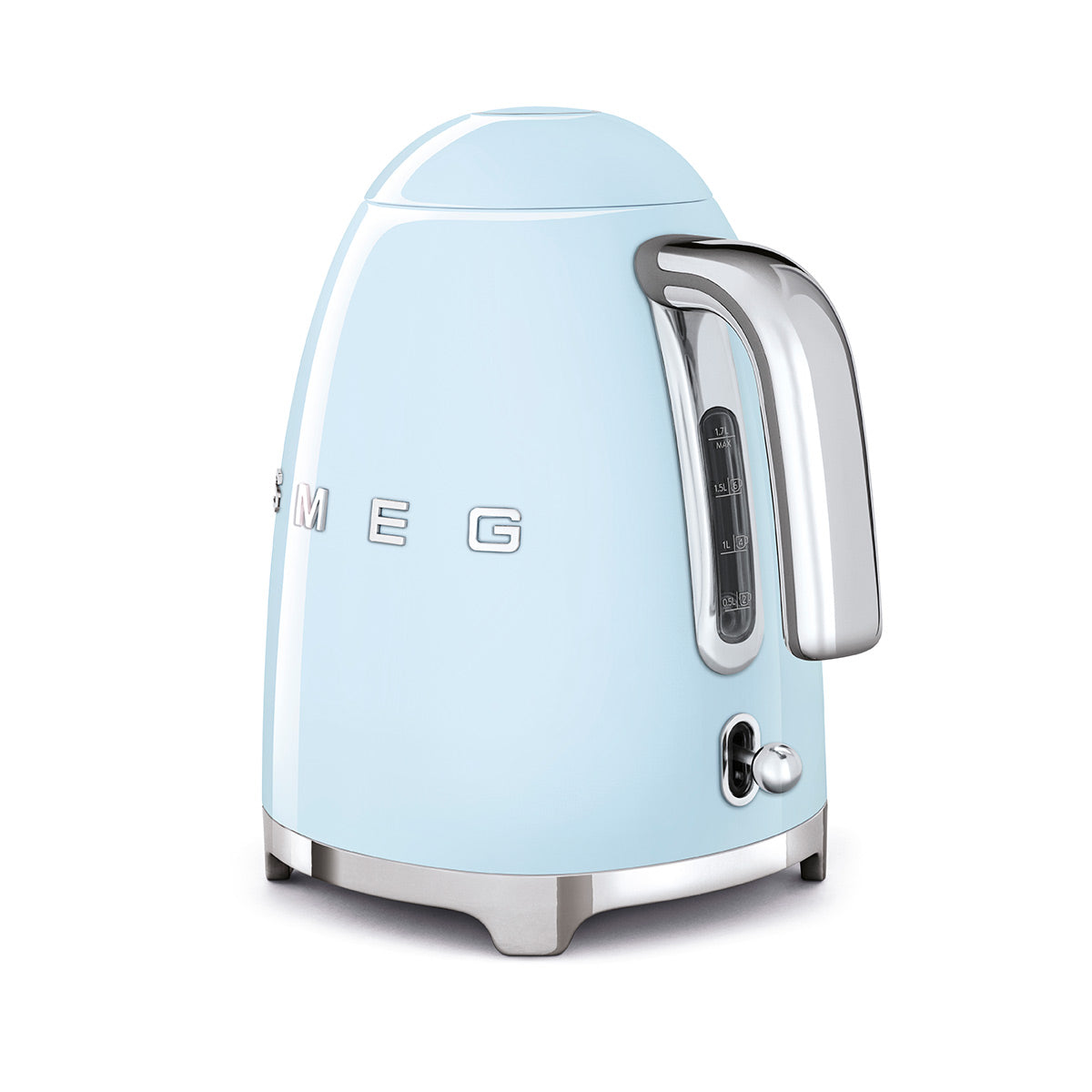 Smeg KLF03PBUK 50s Retro Style 1.7L Jug Kettle in Pastel Blue Kettles Smeg