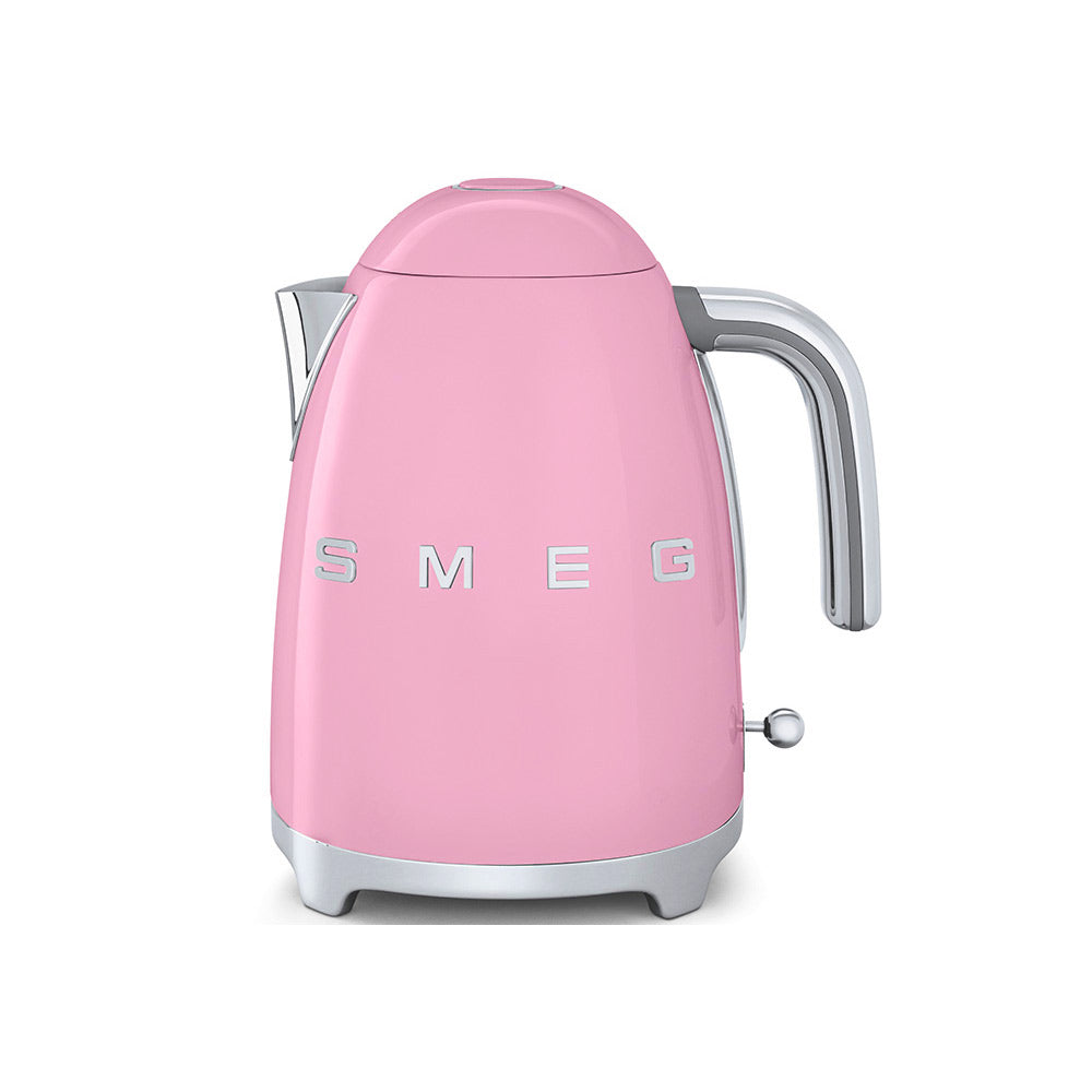 Smeg KLF03PKUK 50s Retro Style 1.7L Jug Kettle in Pink Kettles Smeg