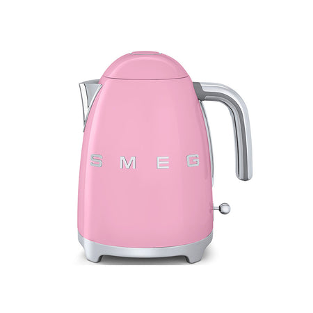 Smeg KLF03PKUK 50s Retro Style 1.7L Jug Kettle in Pink Kettles Smeg