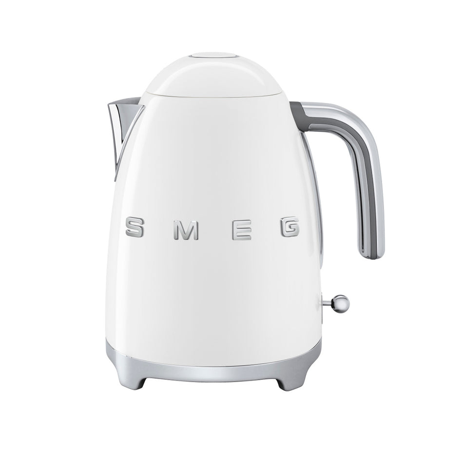 Smeg KLF03WHUK 50s Retro Style 1.7L Jug Kettle in White Kettles Smeg