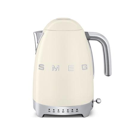 Smeg KLF04CRUK Retro Style 1.7L Jug Kettle in Cream Kettles Smeg