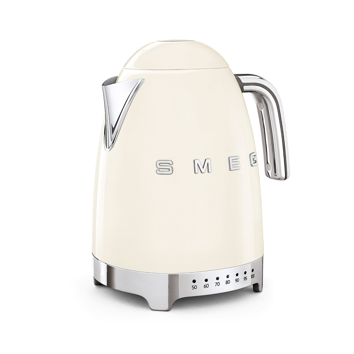 Smeg KLF04CRUK Retro Style 1.7L Jug Kettle in Cream Kettles Smeg