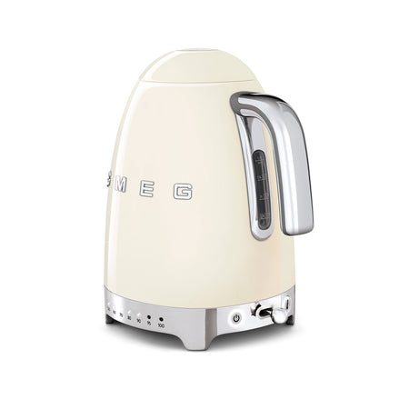 Smeg KLF04CRUK Retro Style 1.7L Jug Kettle in Cream Kettles Smeg