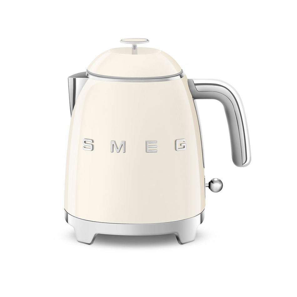 Smeg KLF05CRUK Retro Style Mini Jug Kettle in Cream Kettles Smeg