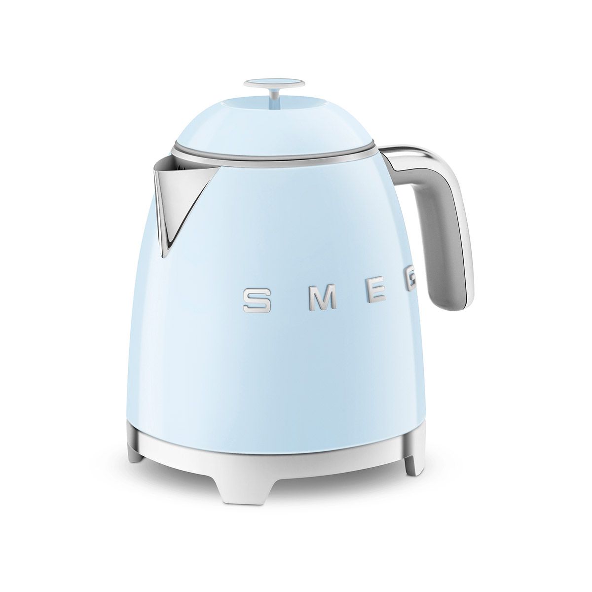 Smeg 2-Slice Toaster & Mini Kettle Set in Pastel Blue Kettle and Toaster Bundles Smeg
