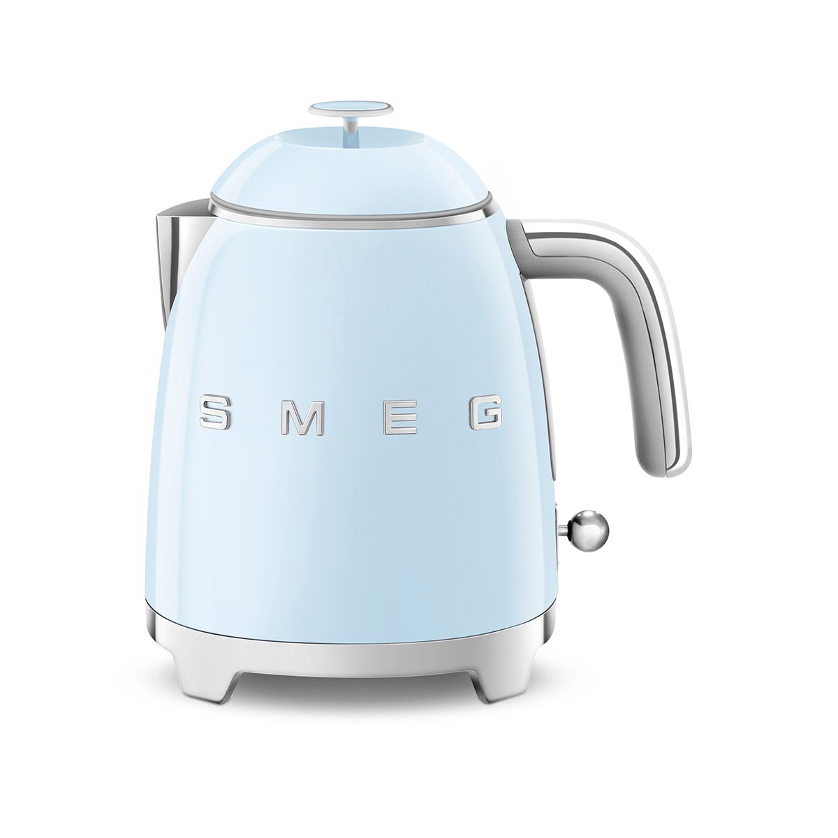 Smeg 2-Slice Toaster & Mini Kettle Set in Pastel Blue Kettle and Toaster Bundles Smeg