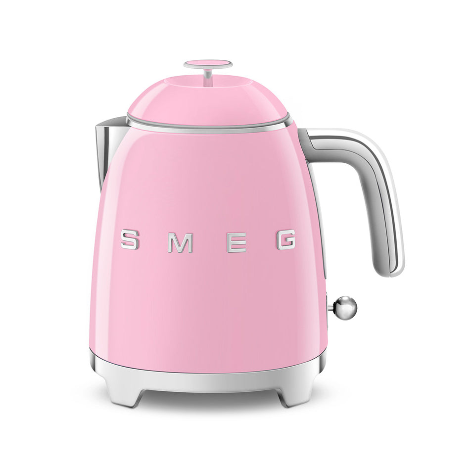 Smeg KLF05PKUK Retro Style Mini Jug Kettle in Pink Kettles Smeg