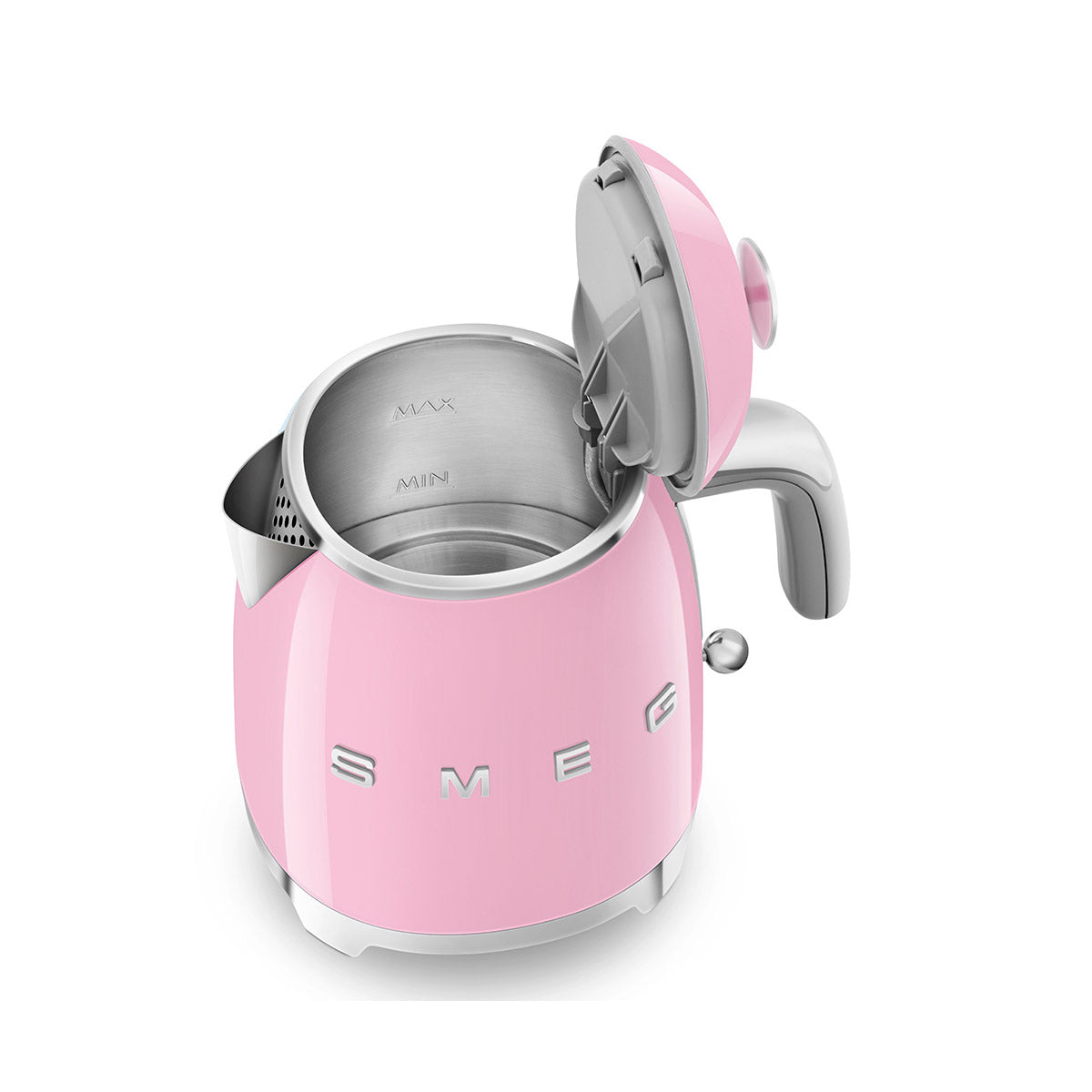 Smeg KLF05PKUK Retro Style Mini Jug Kettle in Pink Kettles Smeg