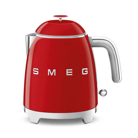 Smeg 2-Slice Toaster & Mini Kettle Set in Red Kettle and Toaster Bundles Smeg
