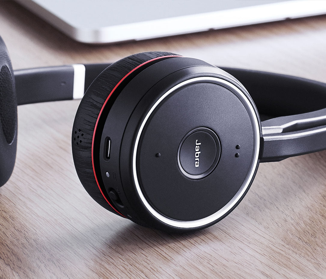 Jabra Evolve 75 MS Stereo Wireless Headset Wireless Headsets Jabra