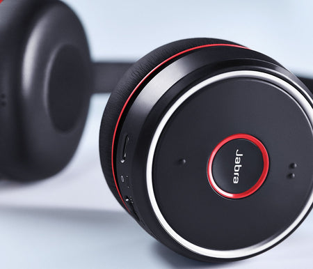 Jabra Evolve 75 MS Stereo Wireless Headset Wireless Headsets Jabra