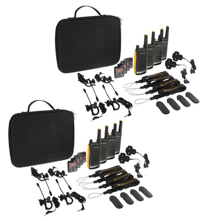 Motorola TALKABOUT T82 Extreme Eight Pack Walkie Talkies Two Way Radios Motorola