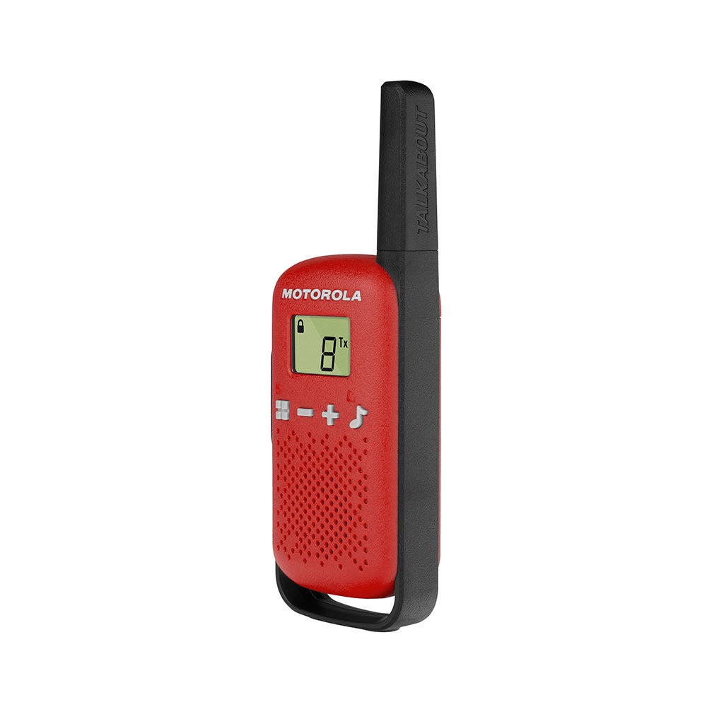 Motorola TALKABOUT T42 Ten Pack Two-Way Radios in Red Two Way Radios Motorola