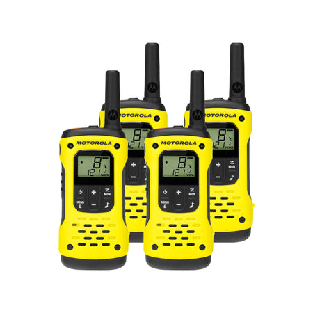 Motorola TLKR T92 Quad Pack License-Free Walkie Talkies Two Way Radios Motorola