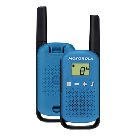 Motorola TALKABOUT T42 Twelve Pack Two-Way Radios in Blue Two Way Radios Motorola