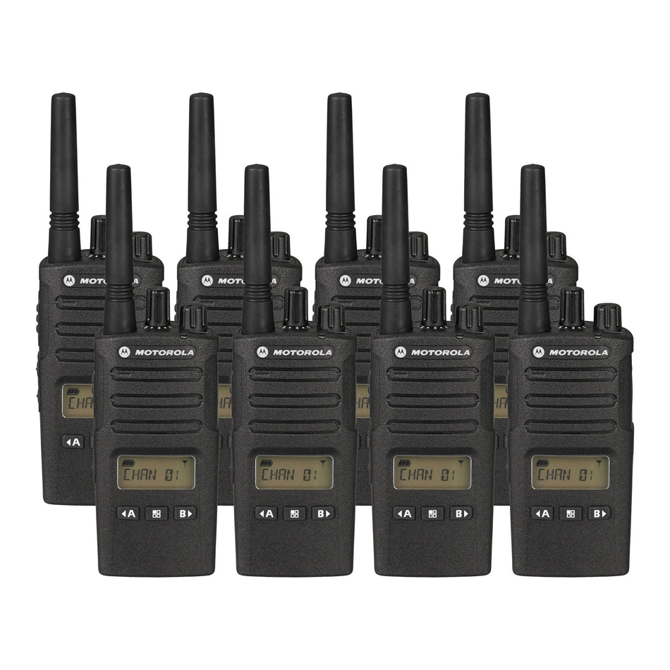 Motorola XT460 Eight Pack Two-Way Radios with Charger Two Way Radios Motorola